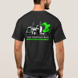 Camiseta Reparo profissional da empresa de transporte rodov
