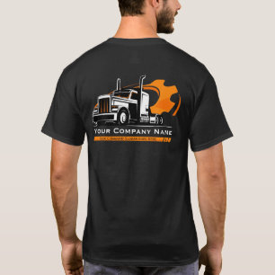 Camiseta Reparo profissional da empresa de transporte rodov