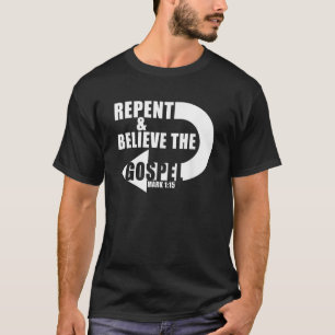 Camiseta Repente Acredite no Evangelho Jesus Cristo Cristão
