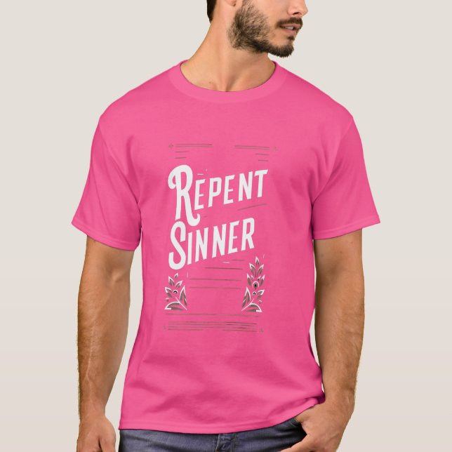 Camiseta Repente Sinner — (Frente)