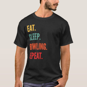 Camiseta Repetição da Boliche de Repouso da boliche