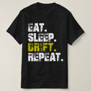 Camiseta Repetição da derivação do sono - T-Shirt incrível