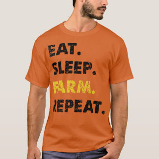 Camiseta Repetição da Fazenda de repouso do aquecedor