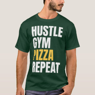 Camiseta Repetição da Pizza de Gym Hustle