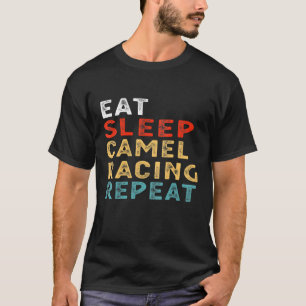 Camiseta Repetição da Reprodução da Corrida do Camelo do So