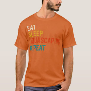 Camiseta Repetição de Aquascaping no Sono