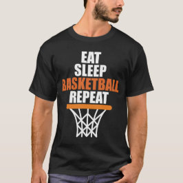 Camiseta Repetição de Basquete no Sono