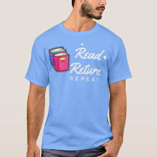 Camiseta Repetição de devolução de leitura 1