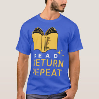 Camiseta Repetição de devolução de leitura 2