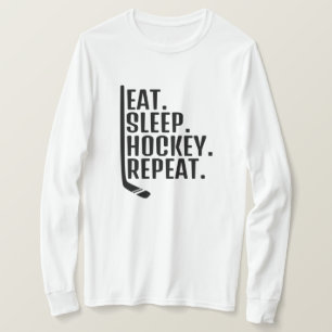 Camiseta Repetição de Hóquei no Sono