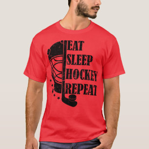 Camiseta Repetição de Hóquei no Sono