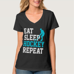 Camiseta Repetição de Hóquei no Sono