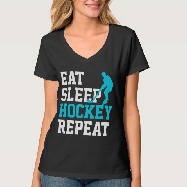Camiseta Repetição de Hóquei no Sono (Frente)