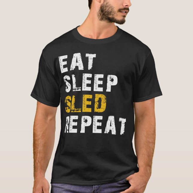 CAMISETA REPETIÇÃO DE LEDS DE SONO (Frente)
