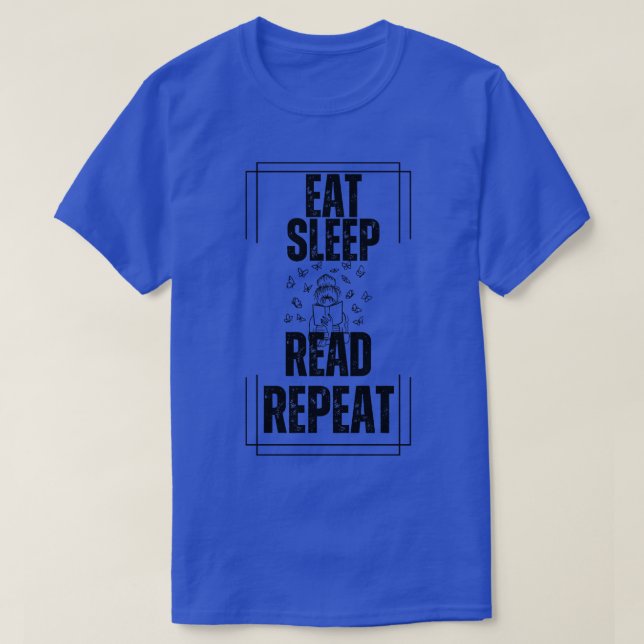 Camiseta Repetição de Leitura de Suspensão (Frente do Design)