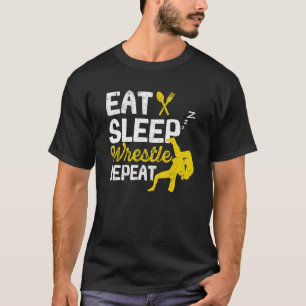 Camiseta Repetição de Luz do Sono do Detetive da luta