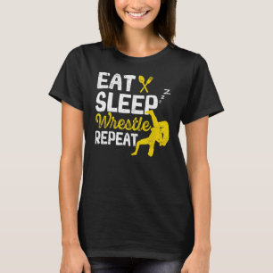 Camiseta Repetição de Luz do Sono do Detetive da luta