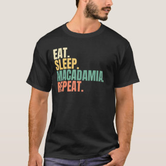 Camiseta Repetição de Macadamia no Sono