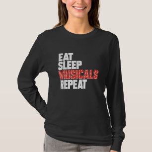 Camiseta Repetição de Músicos do Sono