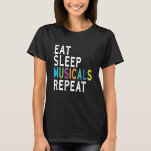 Camiseta Repetição de Músicos do Sono