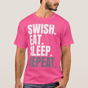 Camiseta Repetição de Repouso de Comida Swish