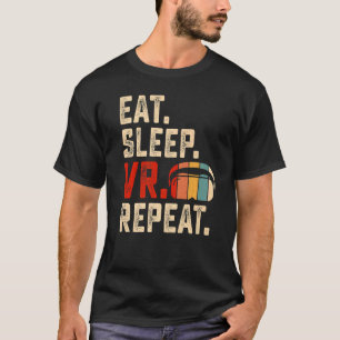 Camiseta Repetição de RV Repetições Retro-Virtual Jogos G