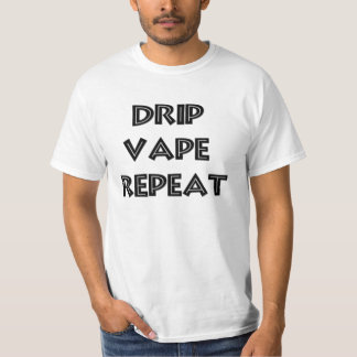 Camiseta Repetição de Vape do gotejamento
