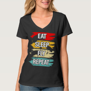 Camiseta Repetição de Voo de Suspensão