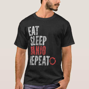 Camiseta Repetição do Banjo de Repouso