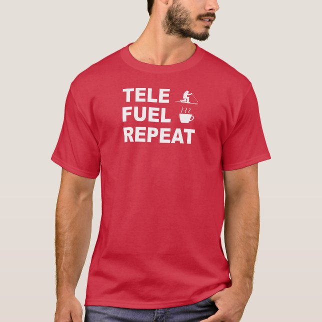 Camiseta Repetição do Combustível Tele (Frente)