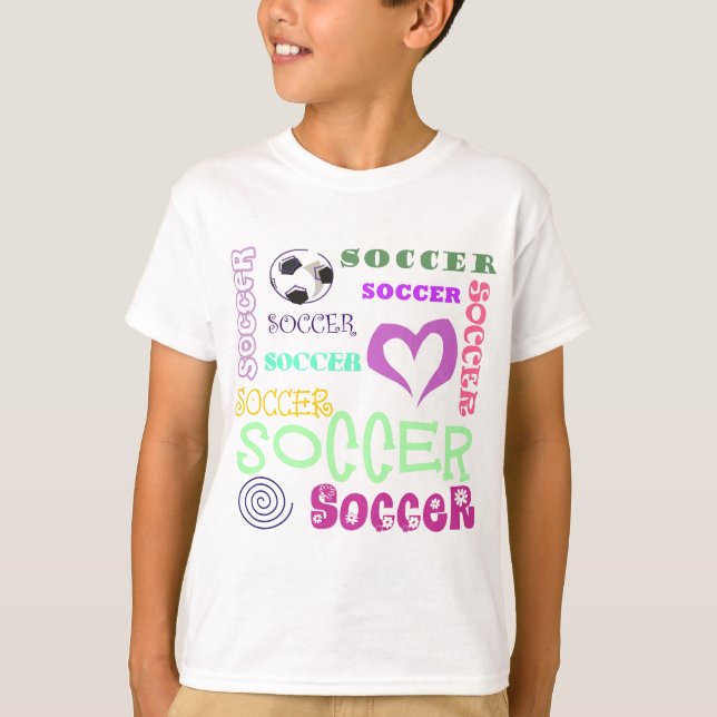 Camiseta Repetição do futebol (Frente)