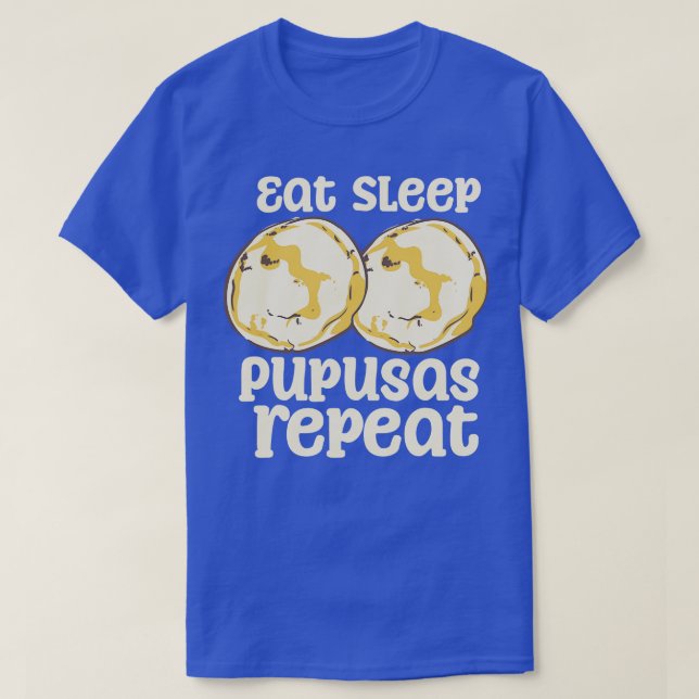 Camiseta Repetição do Pupusas no Sono (Frente do Design)