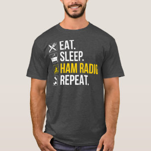 Camiseta Repetição do rádio do "Sono" - Rádio Amador