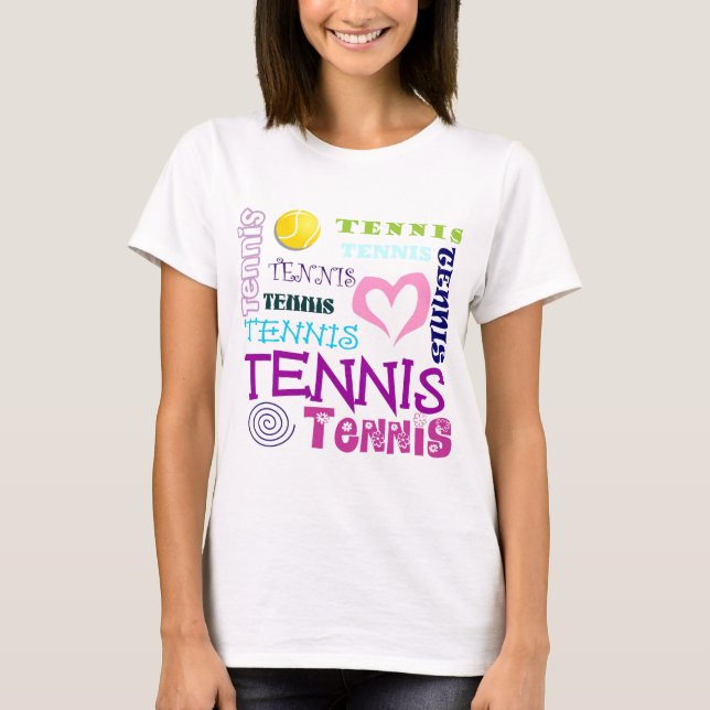 Camiseta Repetição do tênis (Frente)