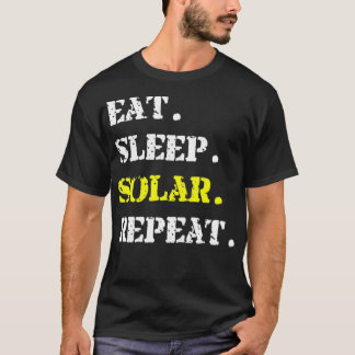Camiseta Repetição Solar de Comida Amarela