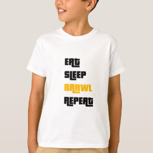 Camiseta Repetir a braçada de repouso