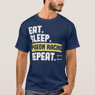 Camiseta Repetir a Corrida de Pombo do Sono 4