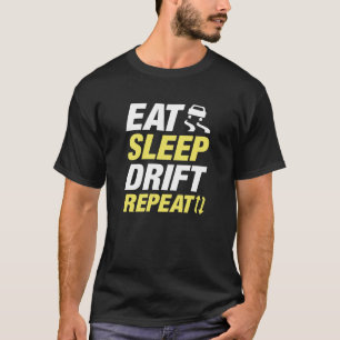 Camiseta Repetir a derivação de repouso