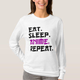 Camiseta Repetir animação de repouso