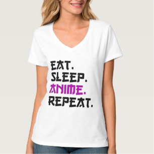 Camiseta Repetir animação de repouso