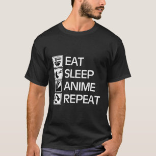Camiseta Repetir animação de repouso