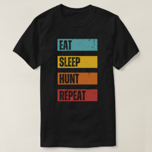 Camiseta Repetir Caça de Sono Deer Hunting