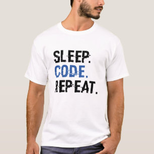 Camiseta Repetir Código de Repouso