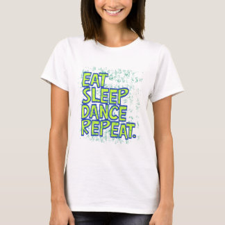 Camiseta repetir dança do sono