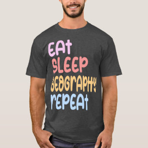 Camiseta repetir geografia