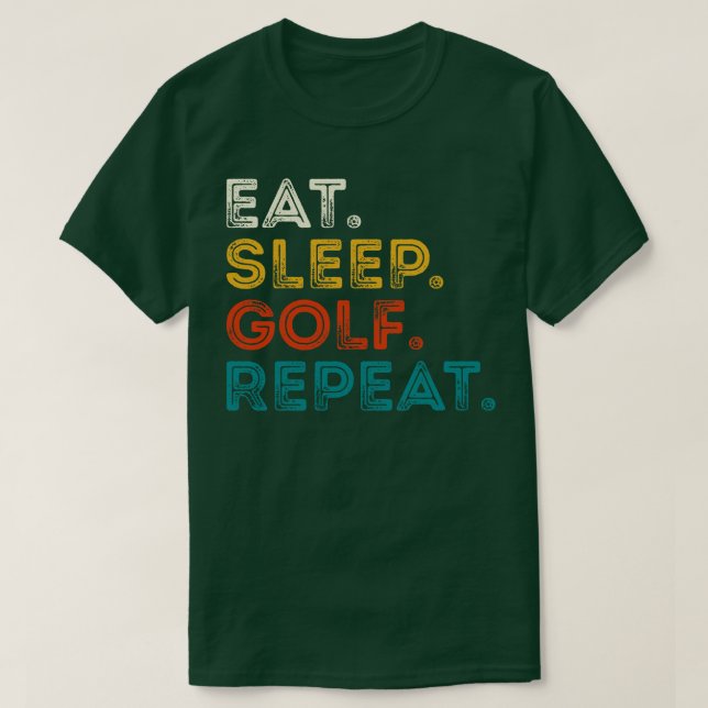 Camiseta Repetir Golf De Sono (Frente do Design)