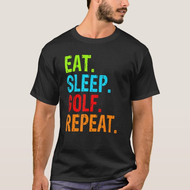Camiseta Repetir Golf De Sono (Frente)