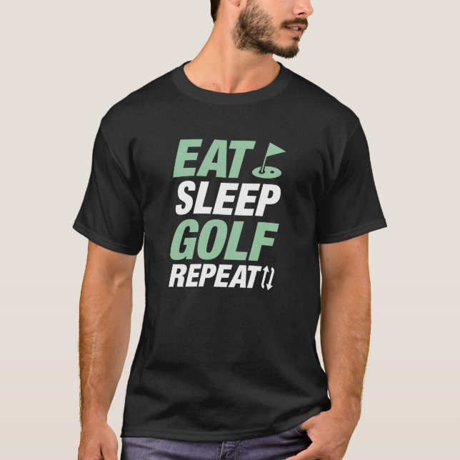 Camiseta Repetir Golf De Sono (Frente)