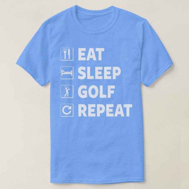 Camiseta Repetir Golf De Sono 55 (Frente do Design)