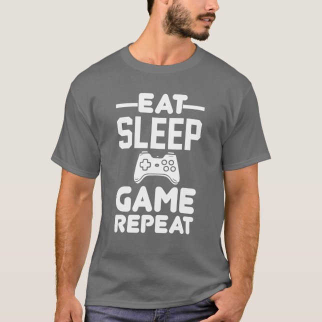 Camiseta Repetir Jogo de Sono (Frente)